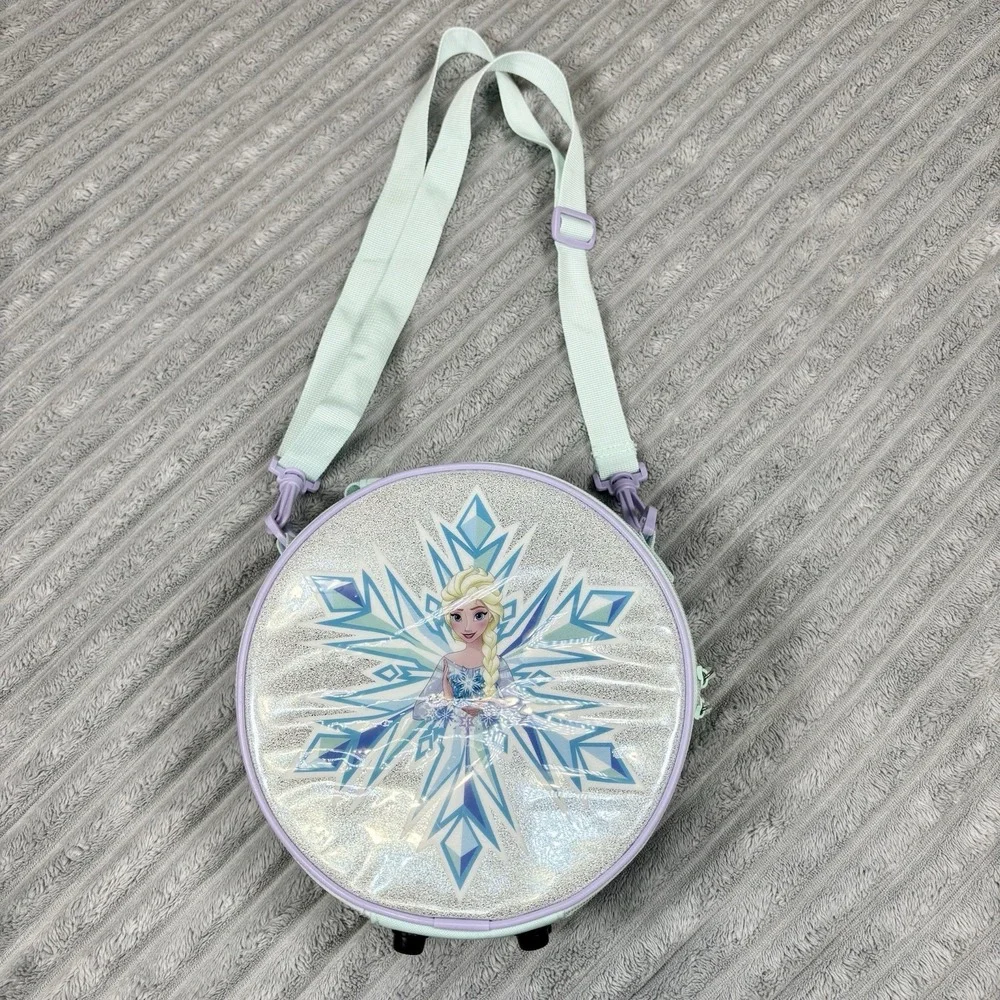 Disney Store Frozen Elsa Anna‎ School Lunch Box Tote Insulated Bag
